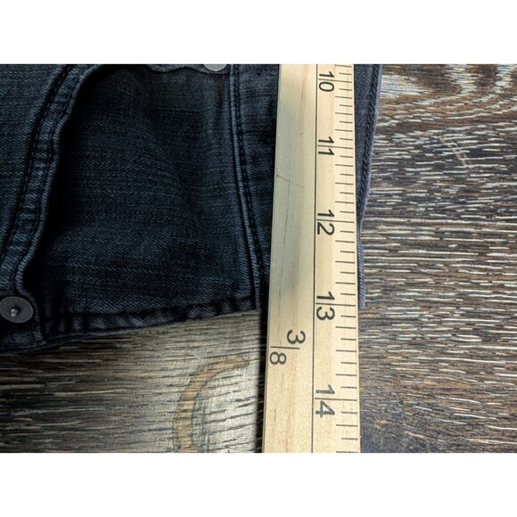 Madewell Perfect Vintage Jeans Women Straight Slim Rip Knee Gray 26 - Picture 8 of 10